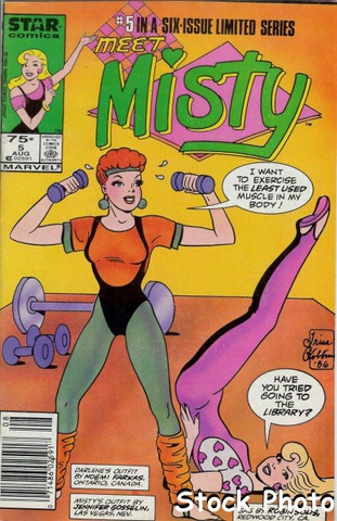 Misty #5 © August 1986 Marvel
